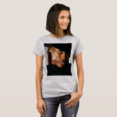 Aangepaste modeportret | Upload je foto T-shirt (Voorkant volledig)