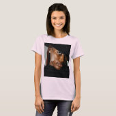 Aangepaste modeportret | Upload je foto T-shirt (Voorkant volledig)