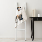 Aangepaste moderne 11 foto Beste moeder ooit Sherpa Deken (In situ)