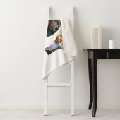 Aangepaste moderne 3 fotocollage-vreugde voor de w sherpa deken (In situ)