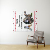 Aangepaste moderne 3 fotocollage-vreugde voor de w wandkleed (In Situ (horizontaal))