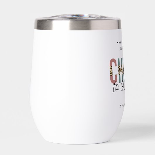 Aangepaste moderne 60e geboortedag-luipaard (Voorkant)