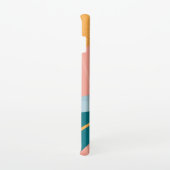 Aangepaste moderne abstracte bladbegroting samsung galaxy hoesje (Rechterkant)