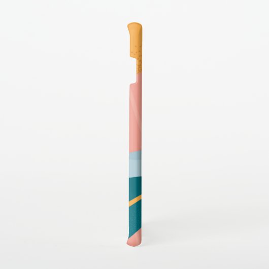 Aangepaste moderne abstracte bladbegroting samsung galaxy hoesje (Rechterkant)