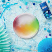 Aangepaste, moderne, Abstracte kunstmatige Sjabloo Papieren Bordje (Feest)