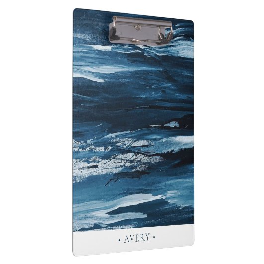 Aangepaste moderne Abstracte verf Klembord (Rechts)