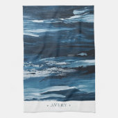 Aangepaste moderne Abstracte verf Theedoek (Verticaal)