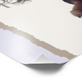 Aangepaste Moderne Arch Pet Portret Art Print Foto Afdruk (Hoek)