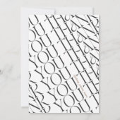 Aangepaste moderne bedankkaart voor winkeleigenare (Achterkant)