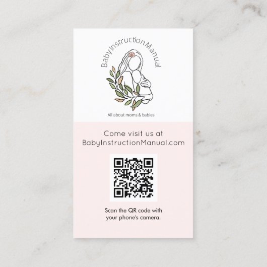 Aangepaste, moderne bedrijfskaarttemplate visitekaartje (Achterkant)