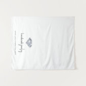 Aangepaste Moderne Bedrijfstabel Runner Banner Sie Wandkleed (Voorkant (horizontaal))