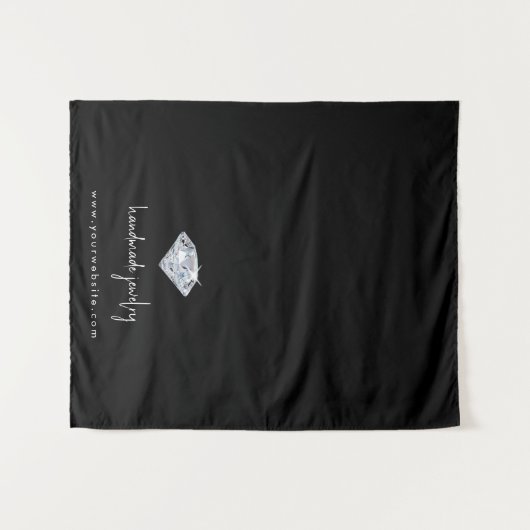 Aangepaste Moderne Bedrijfstabel Runner Banner Sie Wandkleed (Voorkant (horizontaal))