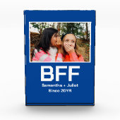 Aangepaste moderne beste vriend voor altijd foto (Voorkant)