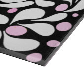 Aangepaste, moderne bloemen met roze ombre snijplank (Hoek)