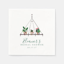 Aangepaste moderne Boho-planten bruiloftsborrel