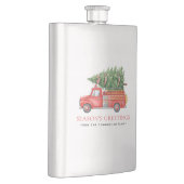 Aangepaste moderne brandweerman Kerst brandweerwag Flacon (Rechts)