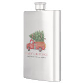 Aangepaste moderne brandweerman Kerst brandweerwag Flacon (Links)