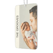 Aangepaste moderne chique beide zijden familie fot luchtverfrisser (Links)