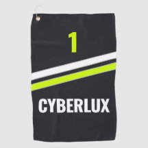 Aangepaste moderne cyber retro golf