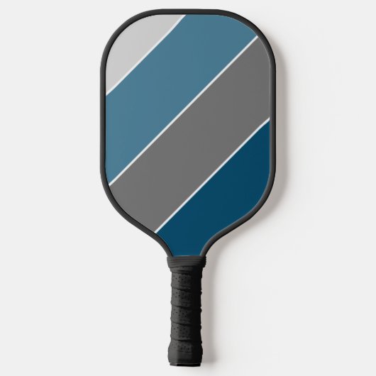 Aangepaste moderne, donkere, Blauwgroen blauwe str Pickleball Paddle (Achterkant)