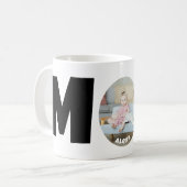 Aangepaste moderne eenvoudige Moederdag cadeau fot Koffiemok (Voorkant links)