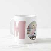 Aangepaste moderne eenvoudige Moederdag cadeau fot Koffiemok (Voorkant links)