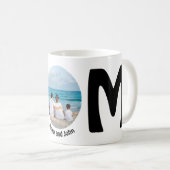 Aangepaste moderne eenvoudige Moederdag cadeau fot Koffiemok (Voorkant rechts)