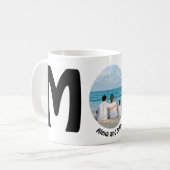 Aangepaste moderne eenvoudige Moederdag cadeau fot Koffiemok (Voorkant links)