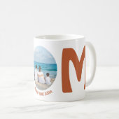 Aangepaste moderne eenvoudige Moederdag cadeau fot Koffiemok (Voorkant rechts)