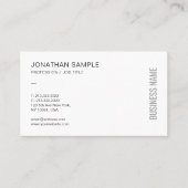 Aangepaste, moderne, eenvoudige professionele Sjab Visitekaartje (Voorkant)