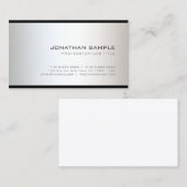 Aangepaste, moderne, eenvoudige professionele Sjab Visitekaartje (Voorkant / Achterkant)