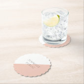 Aangepaste, moderne, eenvoudige Sjabloon met elega Kartonnen Onderzetters (Insitu)