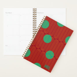 Aangepaste, moderne, elegante Abstracte planner