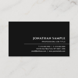 Aangepaste Moderne Elegante Eenvoudige Sjabloon Pr Visitekaartje