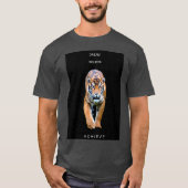 Aangepaste moderne, elegante Motivatie Sjabloon T-shirt (Voorkant)