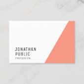 Aangepaste, moderne, elegante professionele Sjablo Visitekaartje (Voorkant)