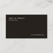 Aangepaste moderne, elegante professionele Sjabloo Visitekaartje (Voorkant)