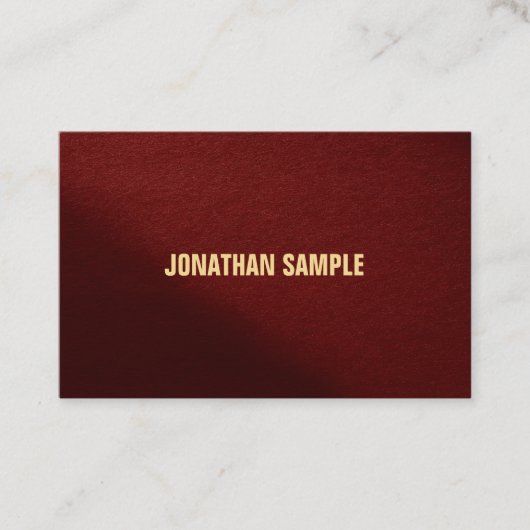 Aangepaste moderne, elegante professionele Sjabloo Visitekaartje (Voorkant)