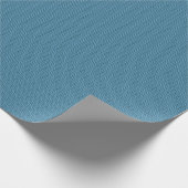 Aangepaste moderne elegante sjabloon blauw beste s cadeaupapier (Hoek)