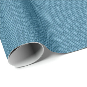 Aangepaste moderne elegante sjabloon blauw beste s cadeaupapier