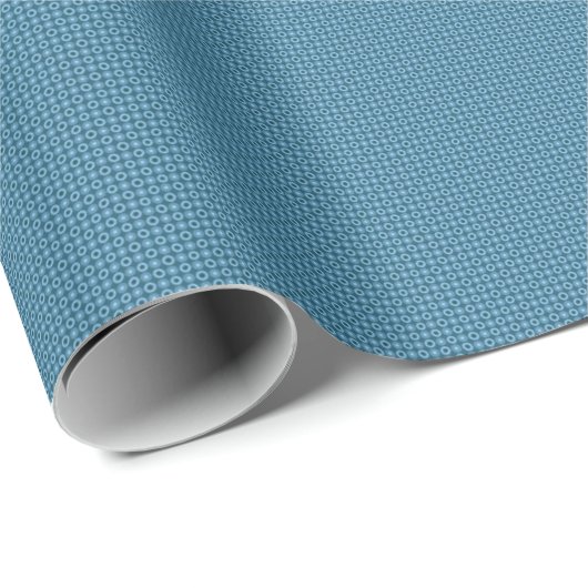 Aangepaste moderne elegante sjabloon blauw beste s cadeaupapier (Rol Hoek)