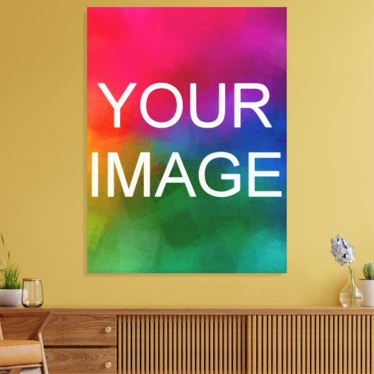 Aangepaste moderne elegante verticale hoge kwalite canvas afdruk (Insitu (Woonkamer))