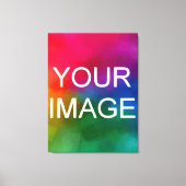 Aangepaste moderne elegante verticale hoge kwalite canvas afdruk (Voorkant)