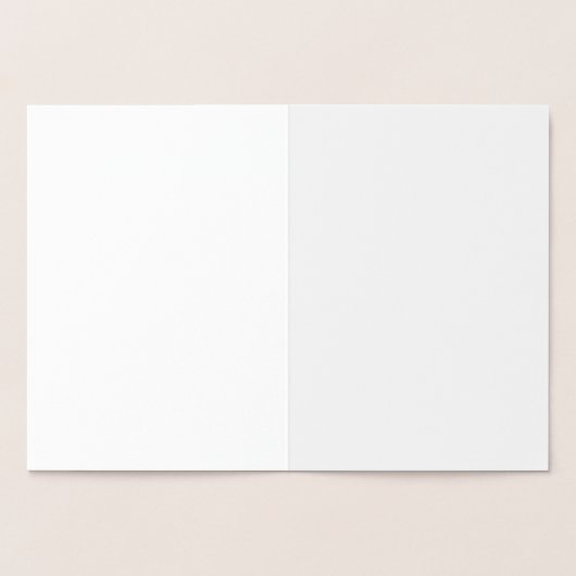 Aangepaste moderne en elegante moedersdag foliekaa folie kaarten (Binnen)