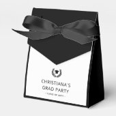 Aangepaste moderne en minimalistische afstudeerfee bedankdoosjes (Voorkant Zijde)