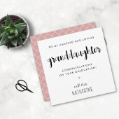 Aangepaste moderne en Schattigee kleindochter Afst Kaart