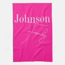 Aangepaste moderne familienaam