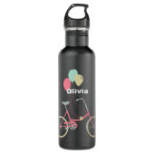 Aangepaste moderne fiets met ballonnen waterfles (Voorkant)