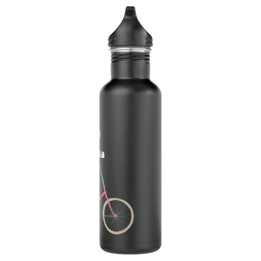 Aangepaste moderne fiets met ballonnen waterfles (Rechts)