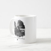 Aangepaste moderne foto koffiemok (Voorkant links)